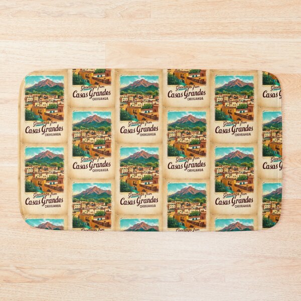 Item preview, Casas Grandes Chihuahua Mexico Magic Town Postcard Vintage Travel designed and sold by TravelPostcardGems.