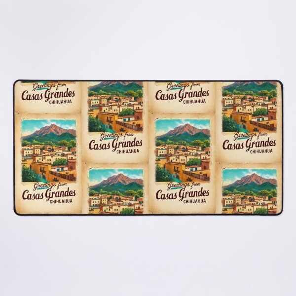 Item preview, Casas Grandes Chihuahua Mexico Magic Town Postcard Vintage Travel designed and sold by TravelPostcardGems.