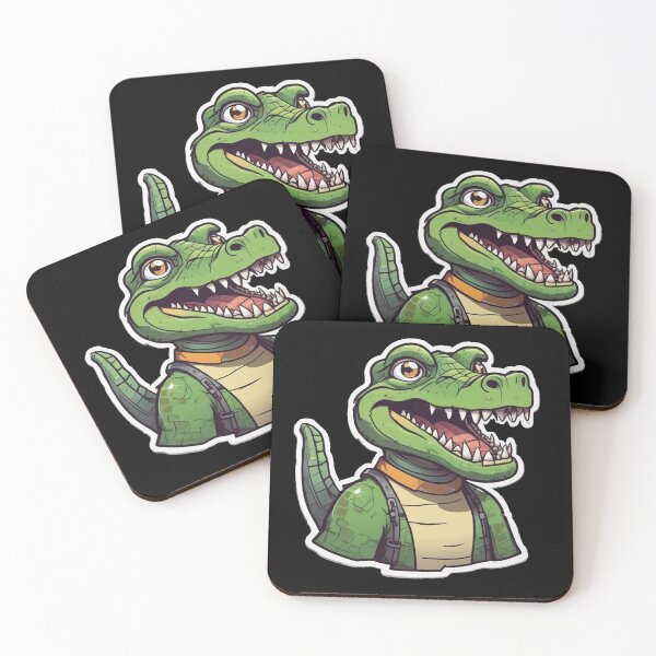 Item preview, Green Crocodile designed and sold by GasconyPassion.