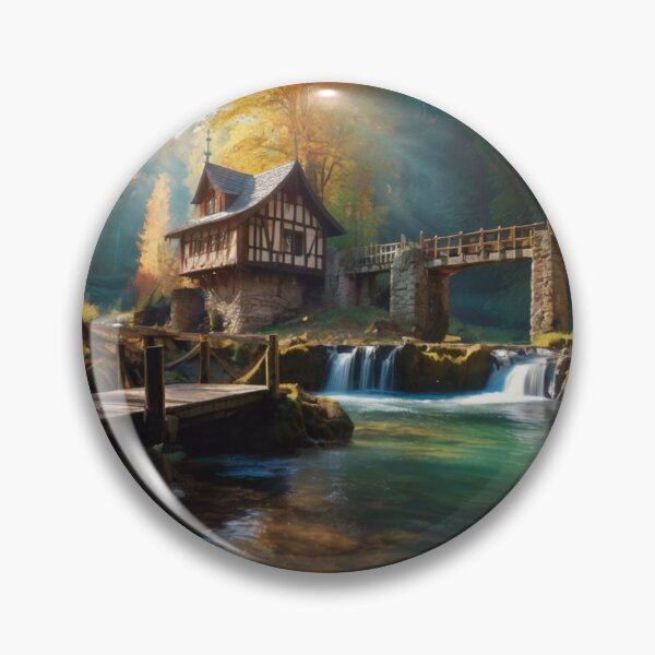 Item preview, Riverside Autumn Stronghold designed and sold by BlareBlare.