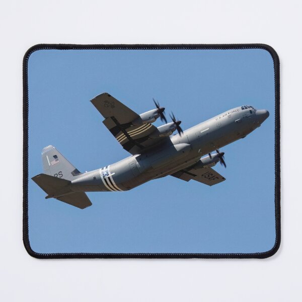Item preview, C-130 Hercules With Invasion Stripes designed and sold by derekbeattie.
