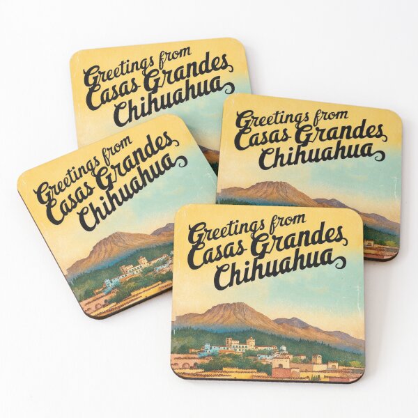 Item preview, Casas Grandes Chihuahua Mexico Magic Town Postcard Vintage Travel designed and sold by TravelPostcardGems.