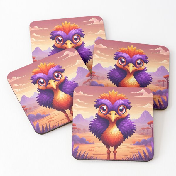 Item preview, Pixel Ostrich Stride designed and sold by NaturePixel.