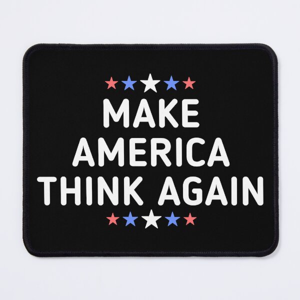 Item preview, Make America Think Again, Politics, Education  designed and sold by Teetreasure2.