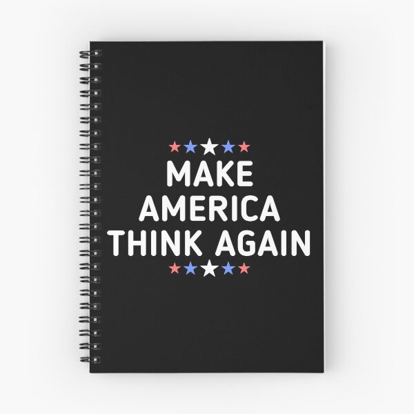 Item preview, Make America Think Again, Politics, Education  designed and sold by Teetreasure2.