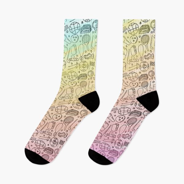 Item preview, Colorful Sporty Doodle Art designed and sold by PratikG24.