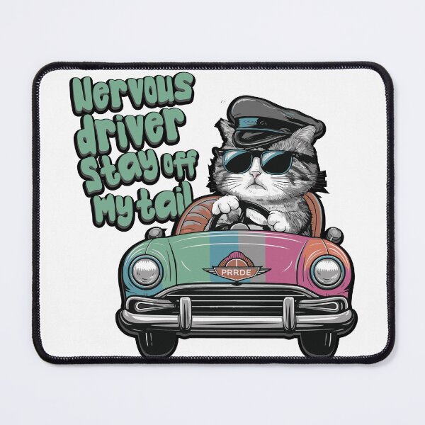Item preview, Nervous driver Stay off my tail designed and sold by MehdiRA.