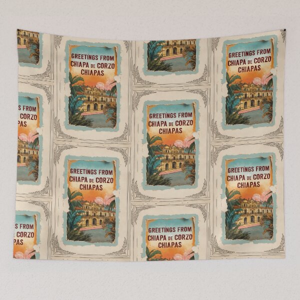 Item preview, Chiapa de Corzo Chiapas Mexico Magic Town Postcard Vintage Travel designed and sold by TravelPostcardGems.