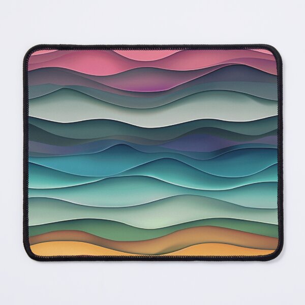 Item preview, Pastel Rainbow Waves designed and sold by PMGDigital.