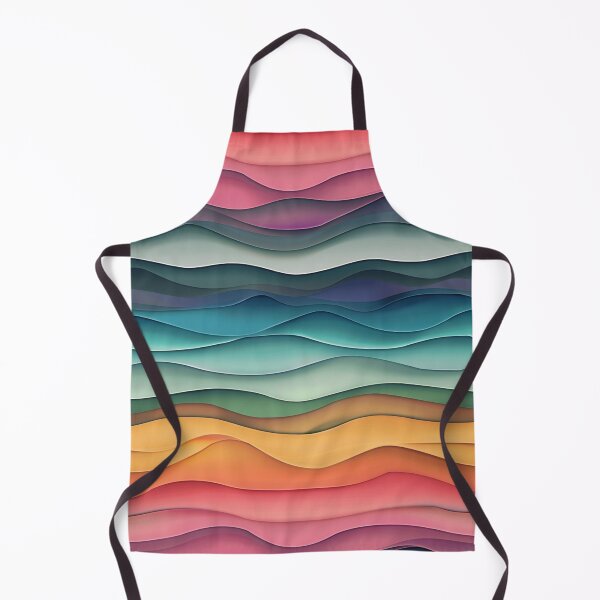 Item preview, Pastel Rainbow Waves designed and sold by PMGDigital.
