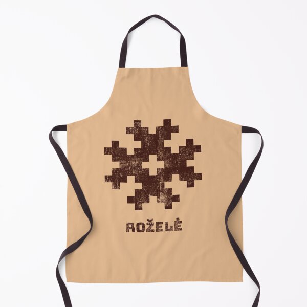 Item preview, Rozele Pixelate Lithuanian Ancient Symbol Retro Grunge designed and sold by Lelijo.
