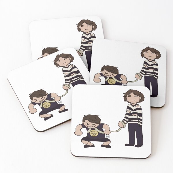 Item preview, Tired Kris and silly Bojan designed and sold by lucia-without-j.