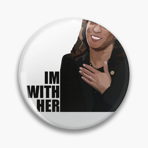 Item preview, Im With Her / Kamala Harris designed and sold by Haley Keizur.