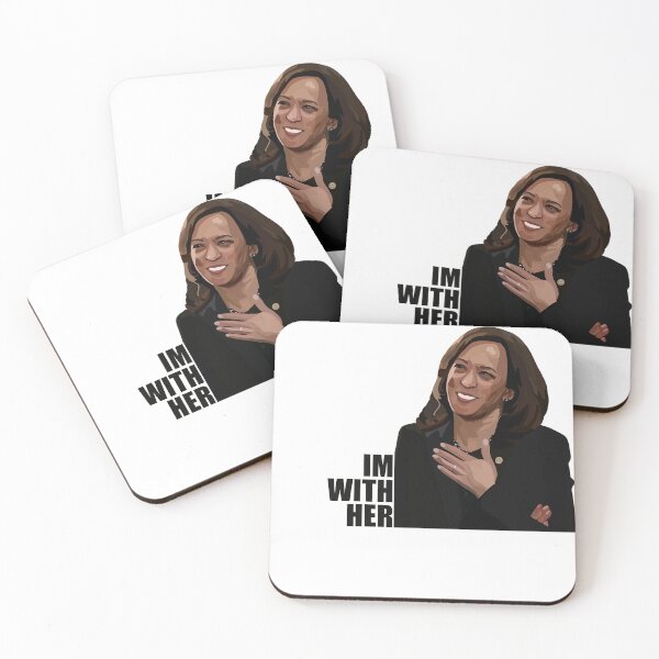 Item preview, Im With Her / Kamala Harris designed and sold by Haley Keizur.