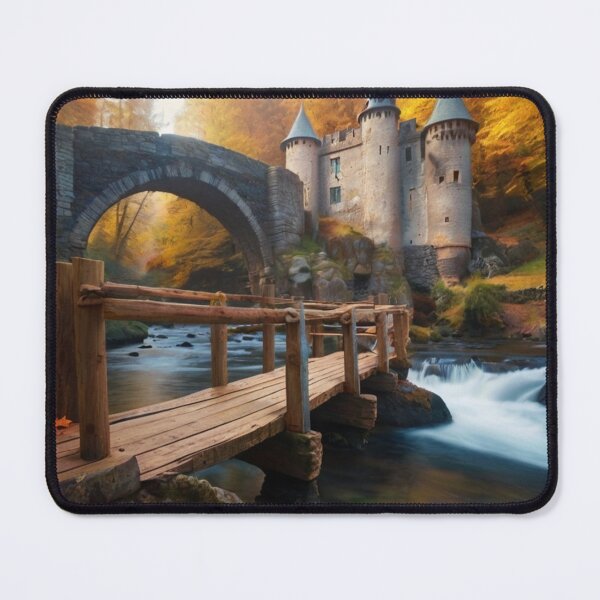 Item preview, Ancient Autumn Fortress designed and sold by BlareBlare.