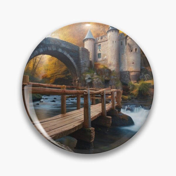 Item preview, Ancient Autumn Fortress designed and sold by BlareBlare.