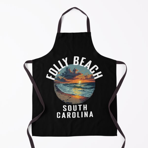 Item preview, Folly Beach - South Carolina (with White Lettering) designed and sold by VelvetRoom.