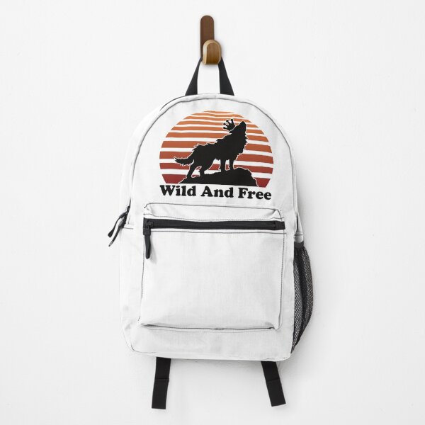 Item preview, Wolf With Crown Red Vaporwave Sun Wild And Free No Grunge designed and sold by TheRainFamily.