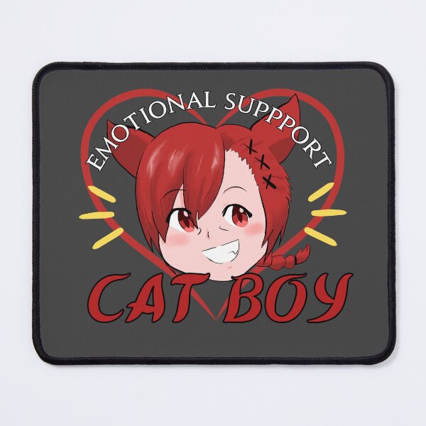 Item preview, Emotional Support Cat Boy G'raha Tia designed and sold by Ellie Forder Condon.