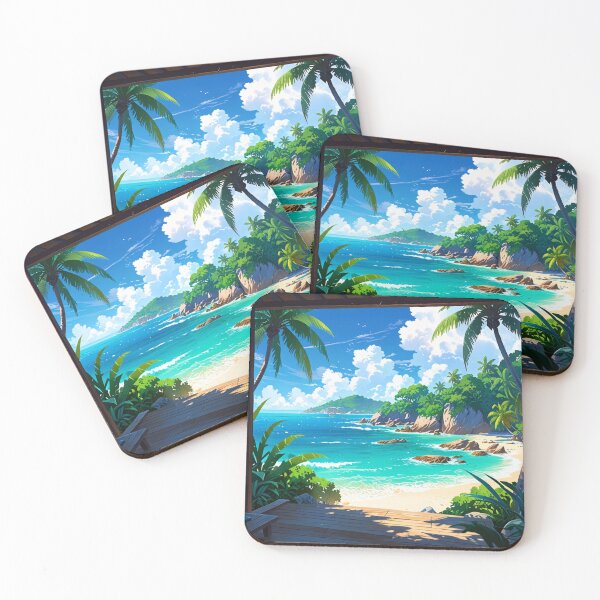 Item preview, The paradise island. designed and sold by PatDoArt.