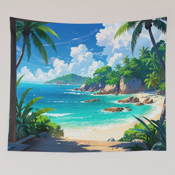 Item preview, The paradise island. designed and sold by PatDoArt.