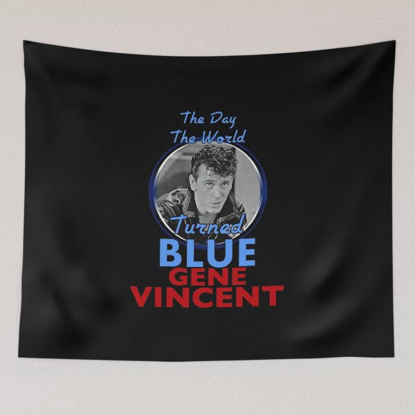 Item preview, The Day The World Turned Blue GENE VINCENT (red) designed and sold by SmARTNiki.