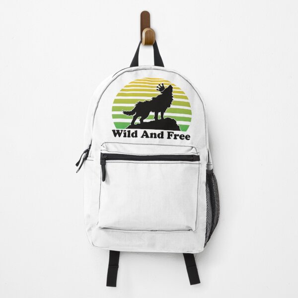 Item preview, Wolf With Crown Green Vaporwave Sun Wild And Free No Grunge designed and sold by TheRainFamily.