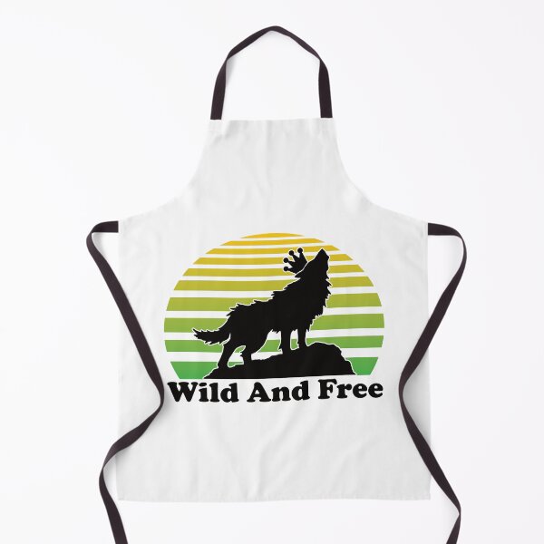 Item preview, Wolf With Crown Green Vaporwave Sun Wild And Free No Grunge designed and sold by TheRainFamily.