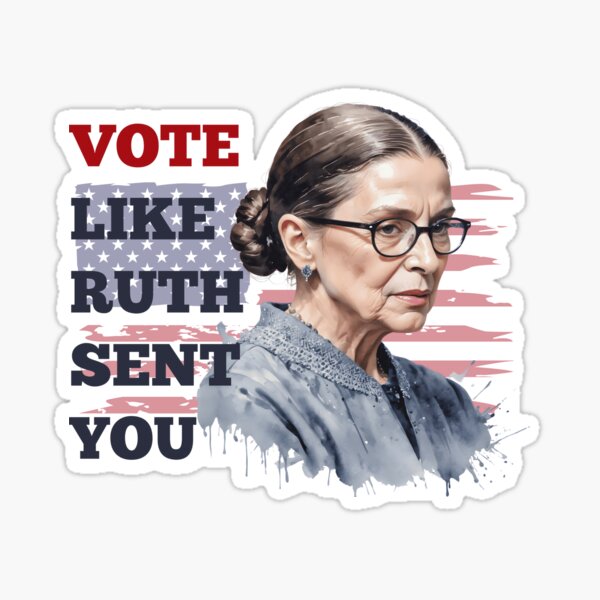 Item preview, Vote Like Ruth Sent You Voting Inspirational designed and sold by Talkukeke.
