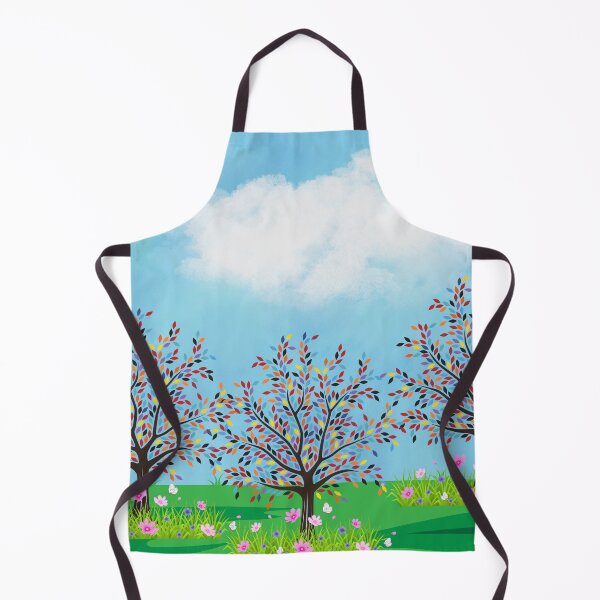 Item preview, Vibrant Tree and Blossoms Under Clear Sky designed and sold by PratikG24.