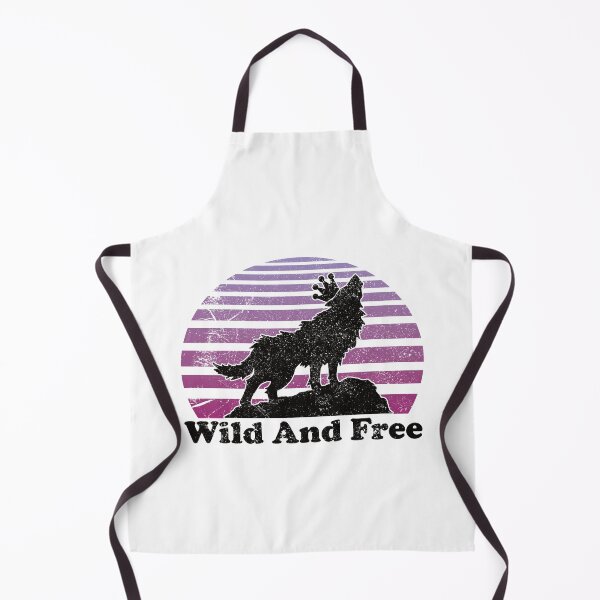 Item preview, Wolf With Crown Purple Vaporwave Sun Wild And Free designed and sold by TheRainFamily.