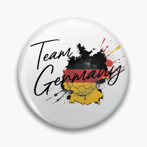 Item preview, Germany silhouette with Team Germany lettering designed and sold by Ecmoprints.