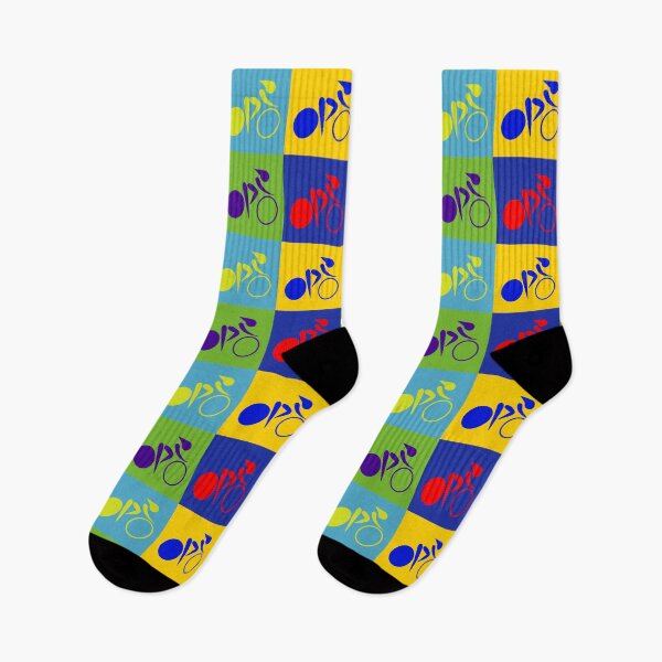 Item preview, Olympic Sports Series Classic Colored Art Cycling designed and sold by Felipe G Studio.