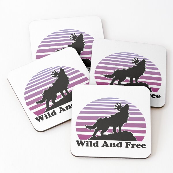 Item preview, Wolf With Crown Purple Vaporwave Sun Wild And Free No Grunge designed and sold by TheRainFamily.