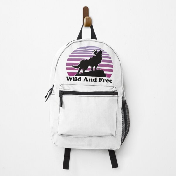 Item preview, Wolf With Crown Purple Vaporwave Sun Wild And Free No Grunge designed and sold by TheRainFamily.