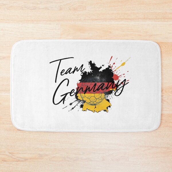 Item preview, Germany silhouette with Team Germany lettering designed and sold by Ecmoprints.