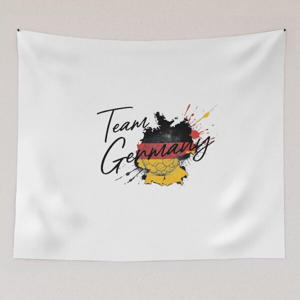 Item preview, Germany silhouette with Team Germany lettering designed and sold by Ecmoprints.