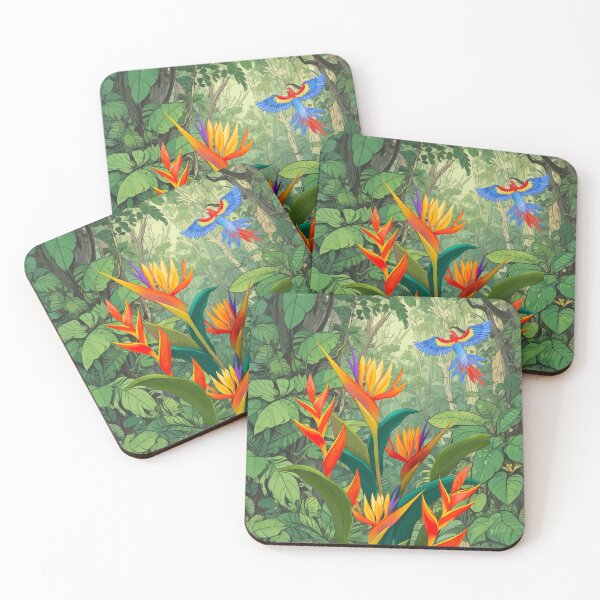 Item preview, Exotic green forest designed and sold by GasconyPassion.