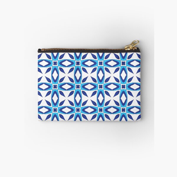Item preview, Electric blue lilac geometric pattern 16 designed and sold by AneissPiaf.