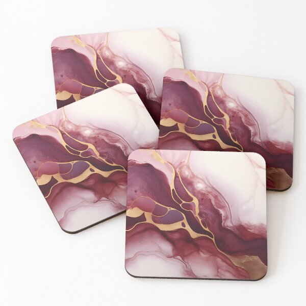 Item preview, Burgundy - Kintsugi designed and sold by KootenayDesigns.