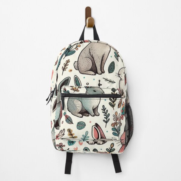 Item preview, Hoppy Days: A Happy Bunny Design designed and sold by Furbulous Faces.