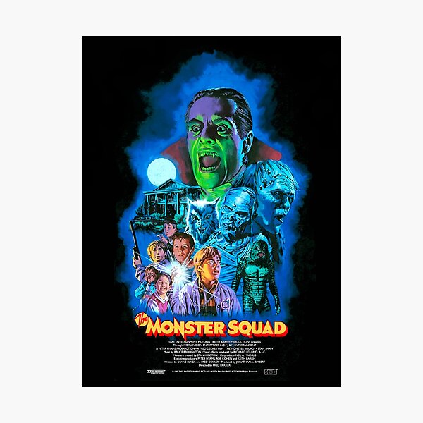 Item preview, THE MONSTER SQUAD - Vintage style 80s Movie Poster art  designed and sold by Michaelofthe80s.