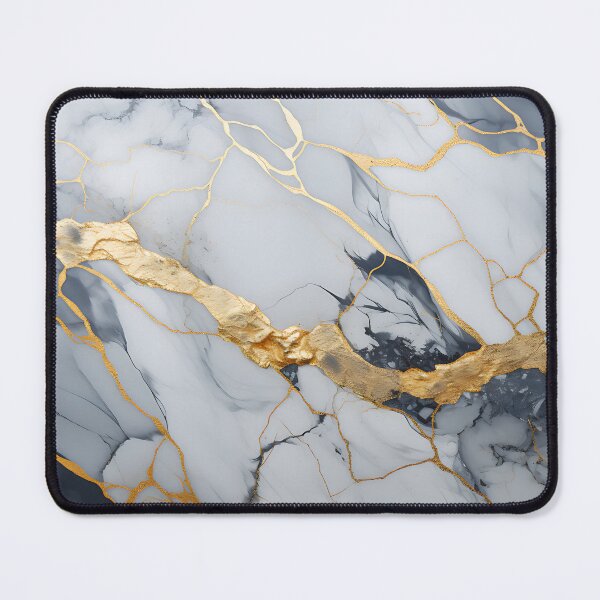 Item preview, Carrara Marble - Kintsugi designed and sold by KootenayDesigns.