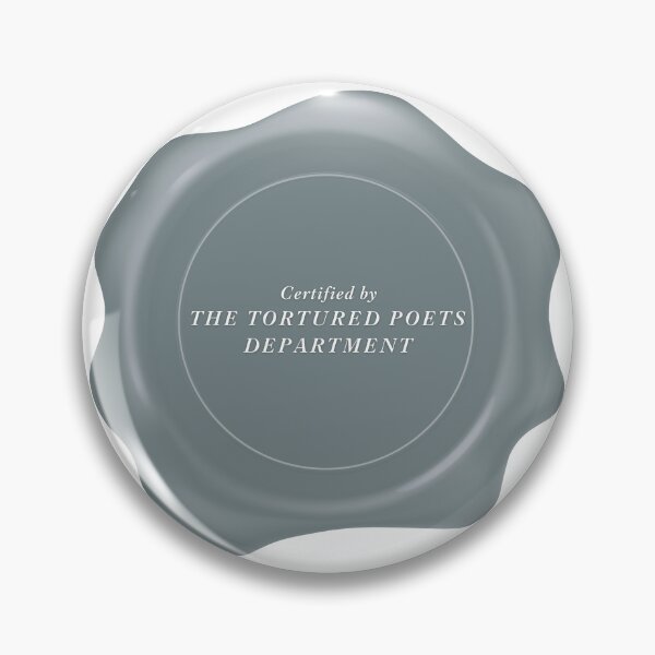 Item preview, The Tortured Poets Department stamp designed and sold by designedbymary.