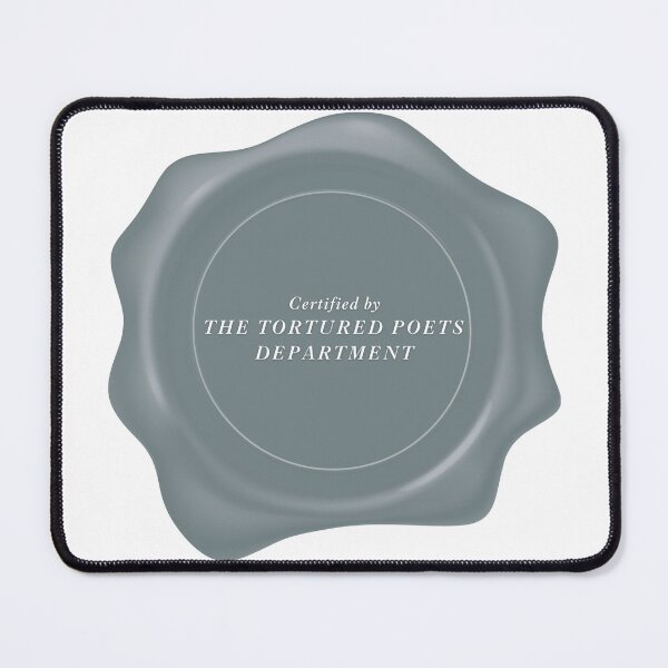 Item preview, The Tortured Poets Department stamp designed and sold by designedbymary.