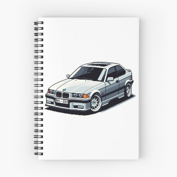 Item preview, Coches icónicos pixelados: Mercancía automotriz -  designed and sold by InfmsCorp.