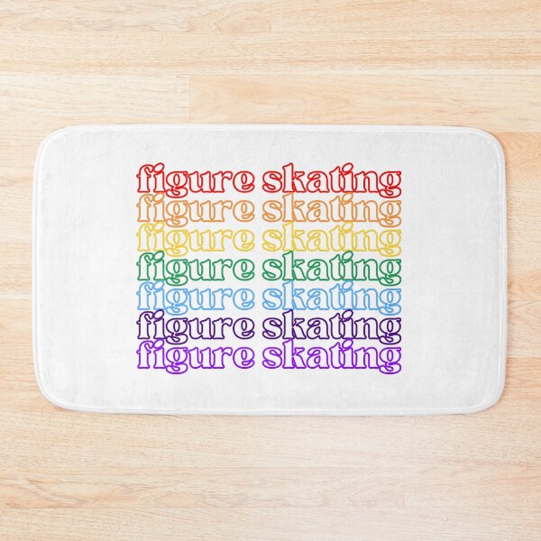Item preview, figure skating - rainbow font designed and sold by AnythingGOE.