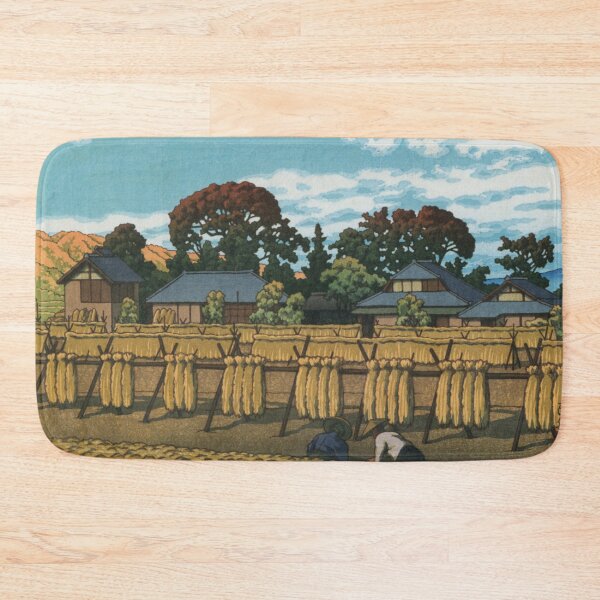 Item preview, Kanago Village at Ibaraki by Kawase Hasui designed and sold by Takeda-art.