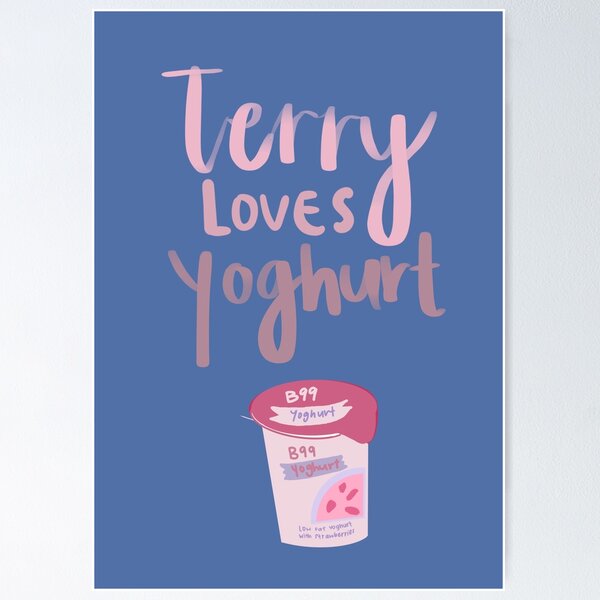 Item preview, Terry loves yoghurt designed and sold by kkars.