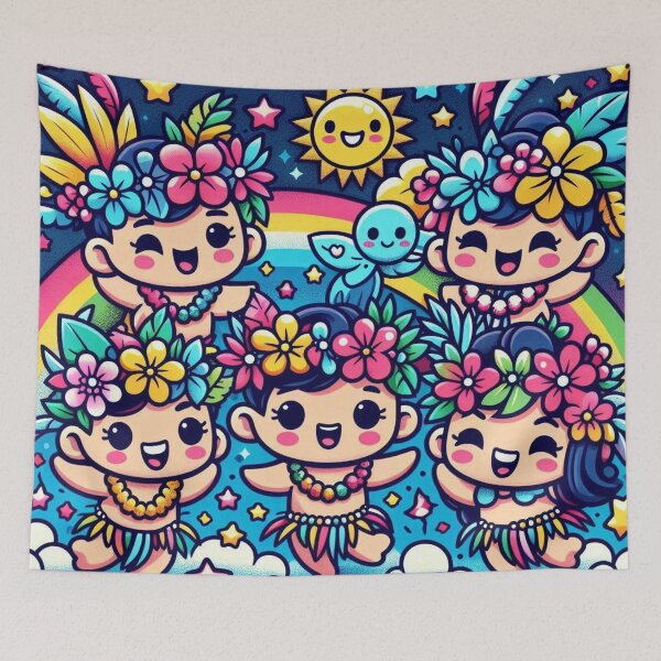Item preview, Enchanting Hula Kids - 094 designed and sold by sagaofsilence.